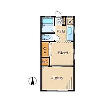 東京都中野区中野３丁目42-16（賃貸マンション2K・3階・32.40㎡） その2