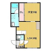 グレイスコート 2-B ｜ 北海道北見市高砂町6番7号（賃貸アパート1LDK・2階・36.44㎡） その2