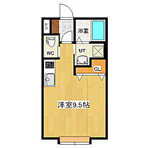 グランツハイム 1-C ｜ 北海道北見市小泉805番地2（賃貸アパート1K・1階・25.93㎡） その2