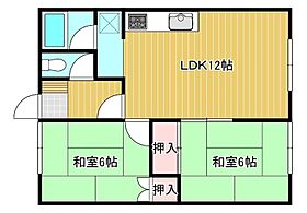 コーポいちい 102 ｜ 北海道北見市常盤町４丁目6番地6（賃貸アパート2LDK・1階・51.03㎡） その2