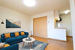 S．MIYOI　A−III 2-A 2階1LDKのリビング/ダイニング