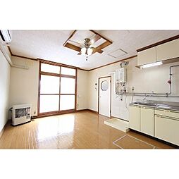 第2ツチヤハイツ 2D 2階1LDKのリビング/ダイニング