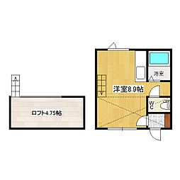 間取図画像 ワンルーム