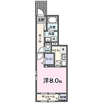 千葉県千葉市緑区誉田町1丁目（賃貸アパート1R・1階・33.20㎡） その2