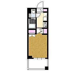 レジディア錦糸町（禁煙） 901 9階1Kの間取り