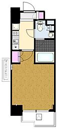レジディア新宿イースト3 1Kの間取図画像