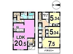 上延町前田　建売分譲　1号地/2区画