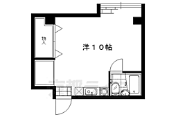 コスモプラザ ワンルームの間取図画像