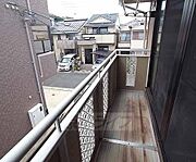日当たりの良いバルコニー。