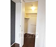 ウォークインクローゼット。