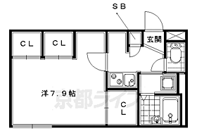 レオパレスディス　ポレール 203 ｜ 京都府京田辺市草内橋折（賃貸アパート1K・2階・26.49㎡） その2