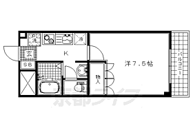 Ｄｅａｒ　Ｃｏｕｒｔ（ディアコート） 205 ｜ 京都府相楽郡精華町大字山田小字下川原（賃貸アパート1K・2階・24.75㎡） その2