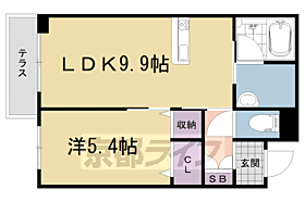 シャーメゾンレフィーノ 107 ｜ 京都府城陽市富野南垣内（賃貸マンション1LDK・1階・40.15㎡） その2