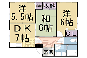 ドレミールＳＫ 101 ｜ 京都府京田辺市田辺沓脱（賃貸マンション3LDK・1階・60.00㎡） その2