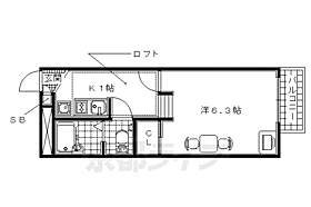 レオパレスブライトン新田辺 106 ｜ 京都府京田辺市河原御影（賃貸アパート1K・1階・19.87㎡） その2