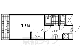 Ｍ’ｓ1（エムズワン） 201 ｜ 京都府京田辺市興戸塚ノ本（賃貸マンション1K・2階・22.00㎡） その2