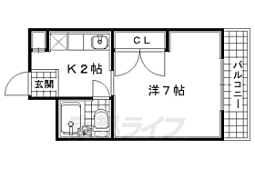 ジュネス神楽田 413 ｜ 京都府宇治市小倉町神楽田（賃貸マンション1K・4階・17.40㎡） その2