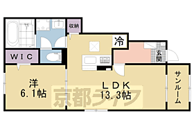 グレイス加茂　II 101 ｜ 京都府木津川市加茂町里土堀（賃貸アパート1LDK・1階・50.01㎡） その1