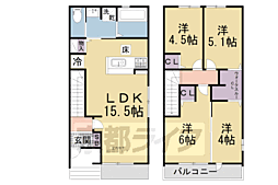 （仮称）Ｄ−ＲＯＯＭ京田辺市松井ヶ丘