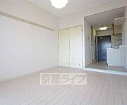 間口が大きいので部屋が広く感じます。