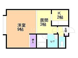 間取図画像 1DK