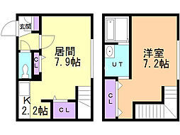 グランメールエース 1LDKの間取図画像