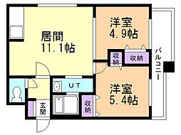 マンサーナ南郷 4階