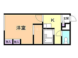 レオパレスフィオーレ月寒 1階