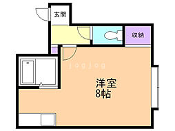 間取図画像 ワンルーム