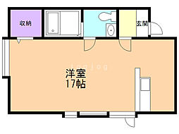 間取図画像 ワンルーム