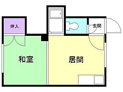 パールマンションＮＯ．2 2階