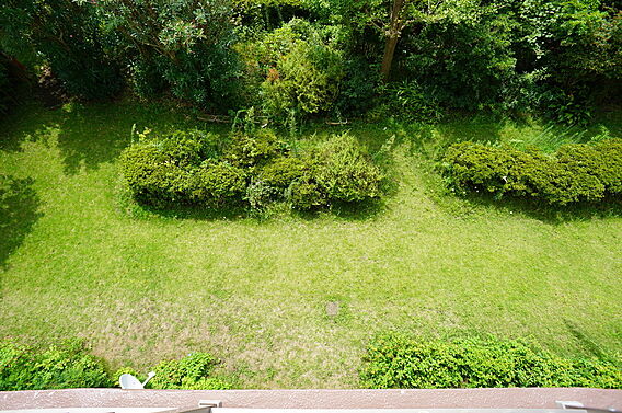 バルコニーから...