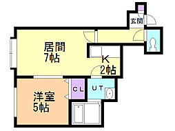 フローラ 1階/105