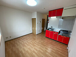 サザンポートII 201 3階ワンルームのリビング/ダイニング