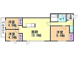 ル・シエルII 1階