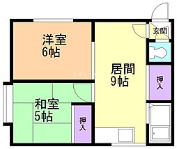レジデンス平岡 2階/201
