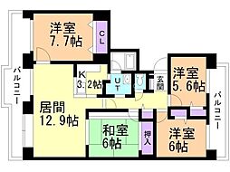 間取図画像 4LDK