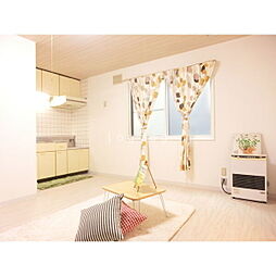 リッチフォレスト 205 2階1DKのリビング/ダイニング