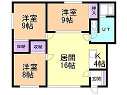サンホームMS　月寒東 1階