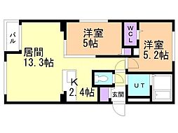 カームヒルズ 2階/203