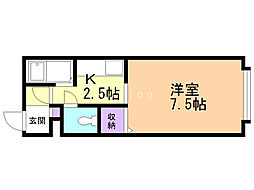 ハイツ白石 2階