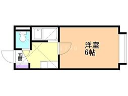 ロフトマンション本郷 ワンルームの間取図画像
