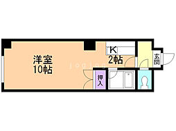 チャイルドパーク 1Kの間取図画像