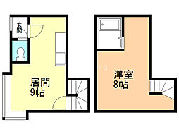 ソニア美園-5 1DKの間取図画像