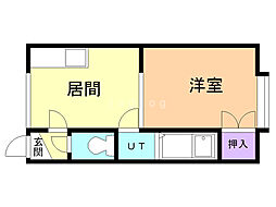 シティハイツA 1階