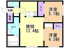 岩見沢駅 6.9万円