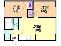 喜多伸マンション 2階