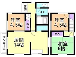 南町8条3丁目貸家