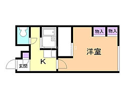 レオパレスＮＯＲＴＨＥＲＬＹ 1階/101