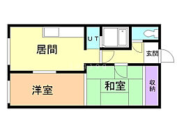 ハイツ愛らんど 1階